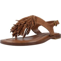 Sandały MICHAEL KORS INDRA THONG Brązowy. Brązowe sandały Michael Kors Access, bez wzorów, ze skóry, sportowe, bez obcasa, bez zapięcia. Za 707.99 zł.