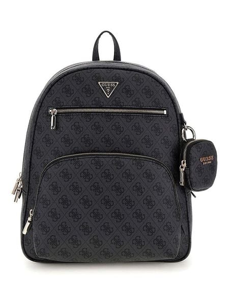 Guess Plecak w kolorze antracytowym - 30 x 36 x 11 cm rozmiar: onesize. Czarne plecaki Guess, z aplikacjami, z materiału, na ramię, bez dodatków. Za 448.99 zł.