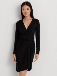 Lauren Ralph Lauren Sukienka codzienna 250918987001 Czarny Regular Fit. Czarne sukienki Lauren Ralph Lauren, na co dzień, bez wzorów, z syntetyku, bez kołnierzyka, bez ramiączek, proste. Za 519.99 zł.