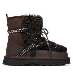 Śniegowce EMU Australia. Brązowe śniegowce Emu Australia, bez wzorów, bez zapięcia. Za 864.99 zł.