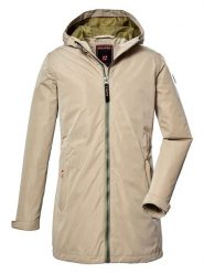 Killtec Parka funkcyjna w kolorze beżowym rozmiar: 176. Brązowe płaszcze Killtec, s, bez wzorów, bez kaptura. Za 154.43 zł.