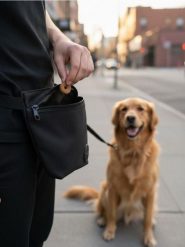 Torba na spacer i trening dla właścicieli zwierząt - czarny. Czarne torby sportowe Sinsay, bez wzorów. Za 22.99 zł.