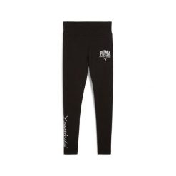 Damskie legginsy Puma Class High Waist. Czarne legginsy Puma, bez wzorów. Za 190.00 zł.