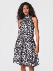 Bruuns Bazaar Sukienka koktajlowa Fifi BBW3130 Szary Regular Fit. Szare sukienki Bruuns Bazaar, bez wzorów, z wiskozy, wizytowe, bez kołnierzyka, bez ramiączek. Za 459.99 zł.