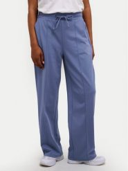 Kaffe Spodnie materiałowe Jenny 10508621 Niebieski Relaxed Fit. Niebieskie spodnie materiałowe Kaffe, bez wzorów, z materiału. Za 129.99 zł.