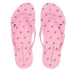 Japonki Tommy Hilfiger. Czerwone japonki Tommy Hilfiger, bez wzorów. Za 209.99 zł.