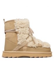 EMU Australia Śniegowce Blurred Teddy W13196 Beżowy. Brązowe śniegowce Emu Australia, bez wzorów, bez zapięcia. Za 864.99 zł.