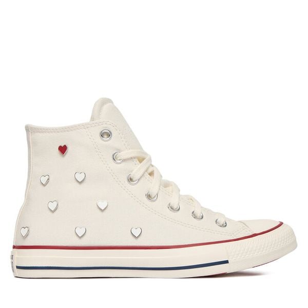Trampki Converse. Białe trampki Converse, bez wzorów, retro, bez zapięcia. Za 379.99 zł.