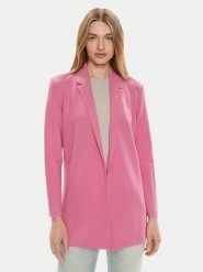 JDY Marynarka Geggo 15180572 Fioletowy Regular Fit. Fioletowe marynarki i żakiety JDY, s, bez wzorów, z syntetyku, bez ramiączek. Za 79.99 zł.