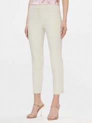 Marella Spodnie materiałowe Macario 2413131031200 Écru Regular Fit. Spodnie materiałowe Marella, bez wzorów, z materiału. Za 359.99 zł.