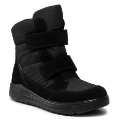 Śniegowce ECCO. Czarne śniegowce ECCO, bez wzorów, bez zapięcia. Za 529.99 zł.