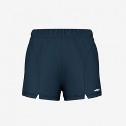Szorty damskie Head Dynamic. Niebieskie szorty sportowe Head, bez wzorów, z tkaniny, tenisowe. W wyprzedaży za 234.00 zł.