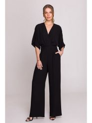 Stylove Kombinezon w kolorze czarnym rozmiar: L. Czarne kombinezony Stylove, l, bez wzorów, bez kołnierzyka, bez ramiączek. Za 246.53 zł.