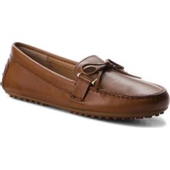 Mokasyny LAUREN RALPH LAUREN - Briley 802664541002 Deep Saddle Tan. Brązowe mokasyny Lauren Ralph Lauren, ze skóry. Za 569.90 zł.