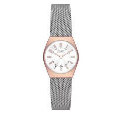 Zegarek Skagen. Szare zegarki Skagen, srebrne. Za 479.99 zł.