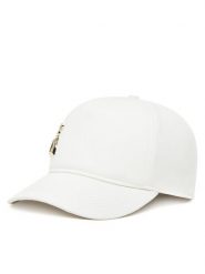 Patrizia Pepe Czapka z daszkiem 8F0045/AB01 W338 Biały. Białe czapki z daszkiem Patrizia Pepe, bez wzorów, z bawełny. Za 349.99 zł.
