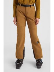 O'Neill Spodnie narciarskie w kolorze jasnobrązowym rozmiar: S. Brązowe spodnie dresowe O'Neill, bez wzorów, z tkaniny. Za 276.71 zł.