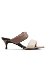 Furla Klapki Vega YG07VEG-NCO000-1894S-1-038-20-IT-3600 S Szary. Szare klapki Furla, bez wzorów, ze skóry, bez obcasa, bez zapięcia. Za 719.99 zł.