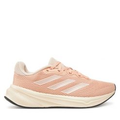 Buty do biegania adidas. Czerwone buty do biegania adidas, bez wzorów, bez zapięcia, do biegania. Za 219.99 zł.