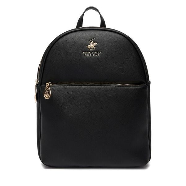Plecak Beverly Hills Polo Club. Czarne plecaki Beverly Hills Polo Club, bez wzorów, bez dodatków. Za 249.99 zł.
