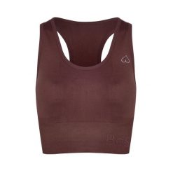 Stanik Sportowy BeShaped Body Boost Regulowany. Brązowe biustonosze sportowe BESHAPED, bez wzorów, z nylonu, na jogę i pilates. Za 199.00 zł.