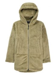 Burton Kurtka polarowa "Minxy Hi-Loft" w kolorze oliwkowym rozmiar: M. Zielone kurtki Burton, m, bez wzorów, z polaru, bez kaptura. Za 349.95 zł.