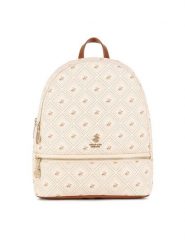 Beverly Hills Polo Club Plecak BHPC-S-002-07 Beżowy. Brązowe plecaki Beverly Hills Polo Club, bez wzorów, z tworzywa sztucznego, bez dodatków. Za 279.99 zł.
