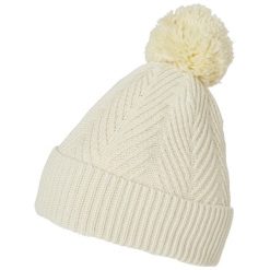 Czapka na zimę damska Helly Hansen Lumi Beanie. Białe czapki zimowe Helly Hansen, bez wzorów, sportowe. Za 148.95 zł.