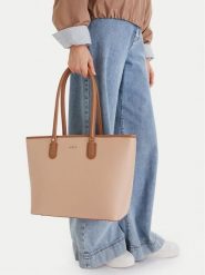 MEXX Torebka EO-MEXX-S-006-09 Beżowy. Brązowe shopper bag Mexx, bez wzorów, z materiału, bez dodatków. Za 299.99 zł.