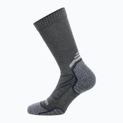 Skarpety Jack Wolfskin Vojo Light CL. Szare skarpetki Jack Wolfskin, bez wzorów, z materiału. Za 66.99 zł.