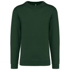 Bluza z okrągłym dekoltem Kariban. Zielone bluzy bez kaptura KARIBAN, xl, bez wzorów, z bawełny, bez kaptura. Za 128.50 zł.