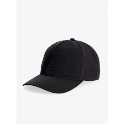 Czapka z daszkiem Odlo Performance Snapback Cap. Czarne czapki z daszkiem ODLO, bez wzorów, sportowe. Za 131.29 zł.