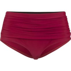 Wyszczuplające figi kąpielowe bonprix bordowy. Czerwone bielizna modelująca bonprix, bez wzorów. Za 44.99 zł.