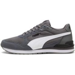 Buty sportowe Puma St Runner V4 Mesh. Szare buty sportowe lifestyle Puma, bez wzorów, z meshu, sportowe, bez zapięcia. Za 390.00 zł.