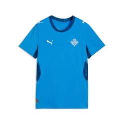 Damska koszulka domowa reprezentacji Islandii 2026 PUMA. Białe t-shirty sportowe Puma, l, bez wzorów, z materiału, bez ramiączek, do piłki nożnej. Za 429.00 zł.