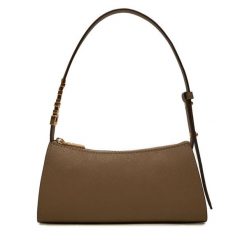 Torebka DKNY. Brązowe torebki klasyczne DKNY, bez wzorów, klasyczne, bez dodatków. Za 529.99 zł.