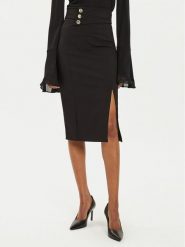 Rinascimento Spódnica ołówkowa CFC0119972003 Czarny Slim Fit. Czarne spódnice Rinascimento, m, bez wzorów, z wiskozy, ołówkowe. Za 389.99 zł.