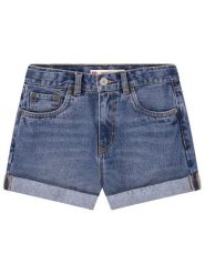 Levi's Kids Szorty dżinsowe w kolorze niebieskim rozmiar: 140. Niebieskie szorty Levi's Kids, z aplikacjami, z bawełny, klasyczne. Za 110.29 zł.