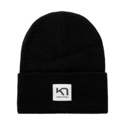 Kapelusz damski Kari Traa Røthe. Czarne kapelusze Kari Traa, na zimę, bez wzorów, eleganckie. Za 174.00 zł.
