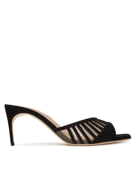 MALONE SOULIERS Klapki Bellatrix 70-2 Czarny. Czarne klapki MALONE SOULIERS, bez wzorów, ze skóry, bez obcasa, bez zapięcia. Za 1,609.00 zł.