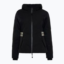 Kurtka narciarska damska EA7 Emporio Armani Kitzbuhel Protectum Thermore. Czarne kurtki narciarskie EA7 Emporio Armani, na zimę, l, bez wzorów, z elastanu, bez kaptura, narciarskie. Za 1,999.00 zł.