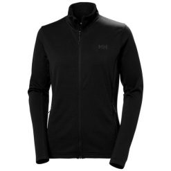 Bluza damska Helly Hansen Versalite Fleece. Czarne bluzy bez kaptura Helly Hansen, na zimę, bez wzorów, z polaru, bez kaptura, trekkingowe. Za 447.00 zł.