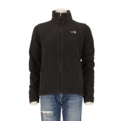 Damska czarna kurtka polarowa TNF FlashDry. Czarne kurtki The North Face, l, bez wzorów, z polaru, sportowe, bez kaptura. Za 170.36 zł.