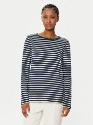 Weekend Max Mara Bluzka Erasmo 2515941061 Granatowy Regular Fit. Niebieskie bluzki Weekend Max Mara, l, bez wzorów, z bawełny, bez kołnierzyka, bez ramiączek. Za 459.99 zł.