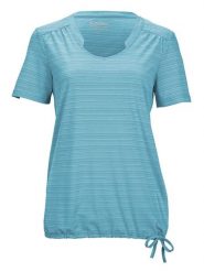 Killtec Koszulka funkcyjna "KOS 46" w kolorze błękitnym rozmiar: 42. Niebieskie t-shirty sportowe Killtec, bez wzorów, z materiału, bez ramiączek, outdoorowe. Za 79.77 zł.