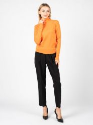 Silvian Heach Sweter "Nunteg" | PGA22144LU | Nunteg | Kobieta | Pomarańczowy. Brązowe swetry Silvian Heach, xl, bez wzorów, z dzianiny, bez ramiączek. W wyprzedaży za 149.00 zł.