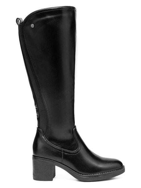 C M Paris Kozaki w kolorze czarnym rozmiar: 40. Czarne kozaki C M Paris, na zimę, bez wzorów, bez obcasa, bez zapięcia. Za 204.45 zł.