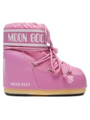 Moon Boot Śniegowce 80D1409340 Różowy. Czerwone śniegowce Moon Boot, bez wzorów, ze skóry, bez zapięcia. Za 759.99 zł.