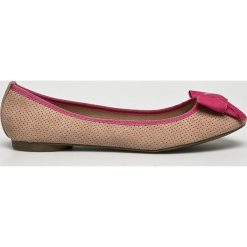Corina - Baleriny. Szare baleriny Corina, z gumy. W wyprzedaży za 79.90 zł.