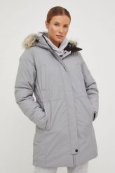 Helly Hansen kurtka damska kolor szary zimowa. Szare kurtki Helly Hansen, na zimę, s, bez wzorów, z futra, z kapturem. W wyprzedaży za 739.99 zł.